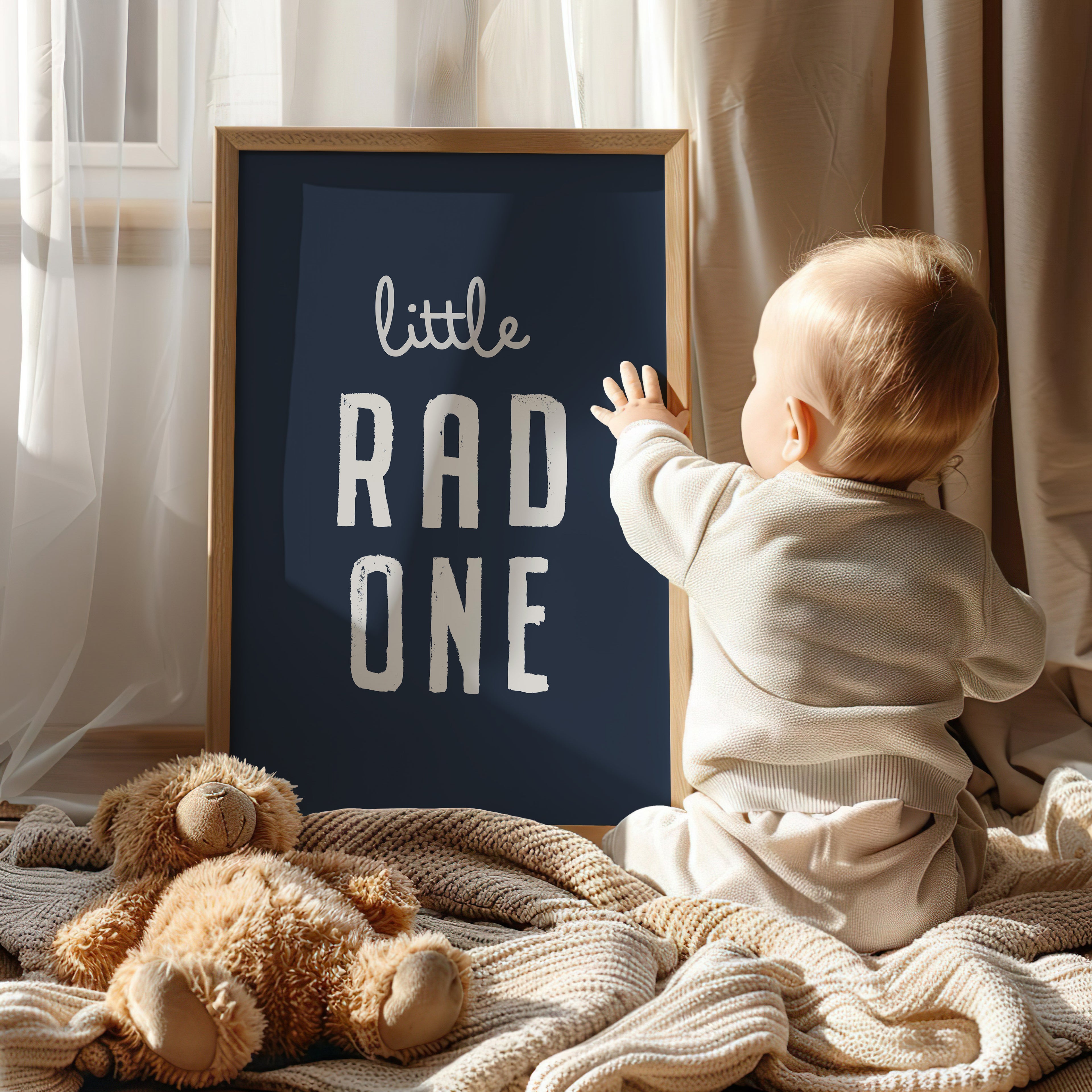 Personalised Boyhood Wall Art Set of 9, Boys Bedroom Gallery Wall Prints