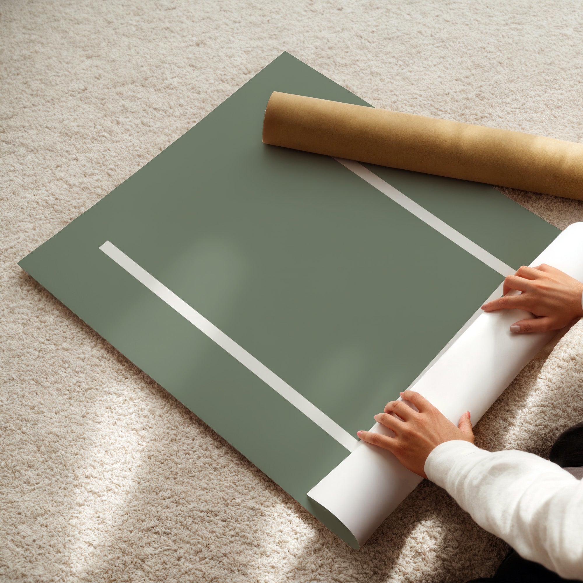 Rugby Wall Art Set of 3 Green Boys Bedroom Decor Nursery Sports Prints