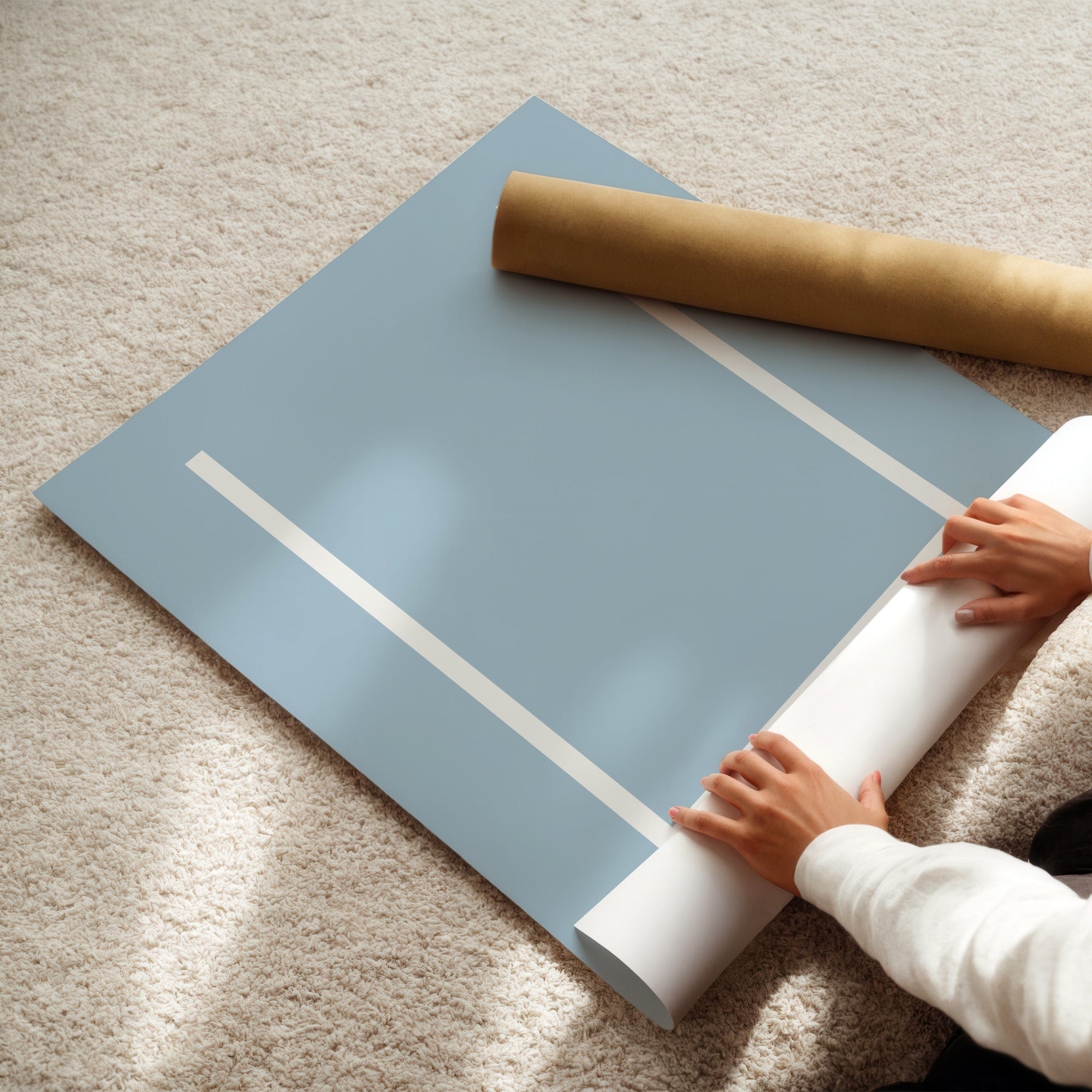 Rugby Wall Art Set of 3 Navy Boys Bedroom Decor Nursery Sports Prints