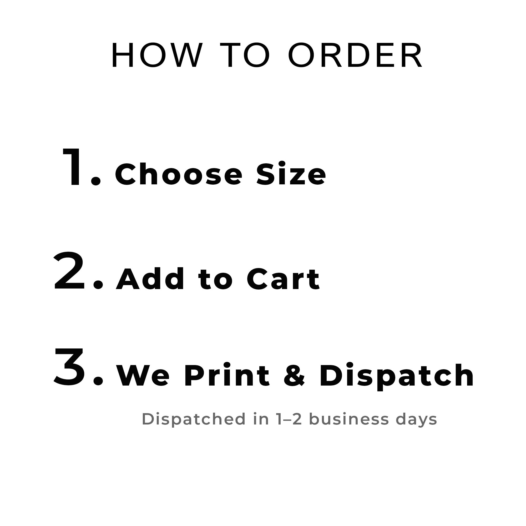 How to order physical football prints from Bury Prints