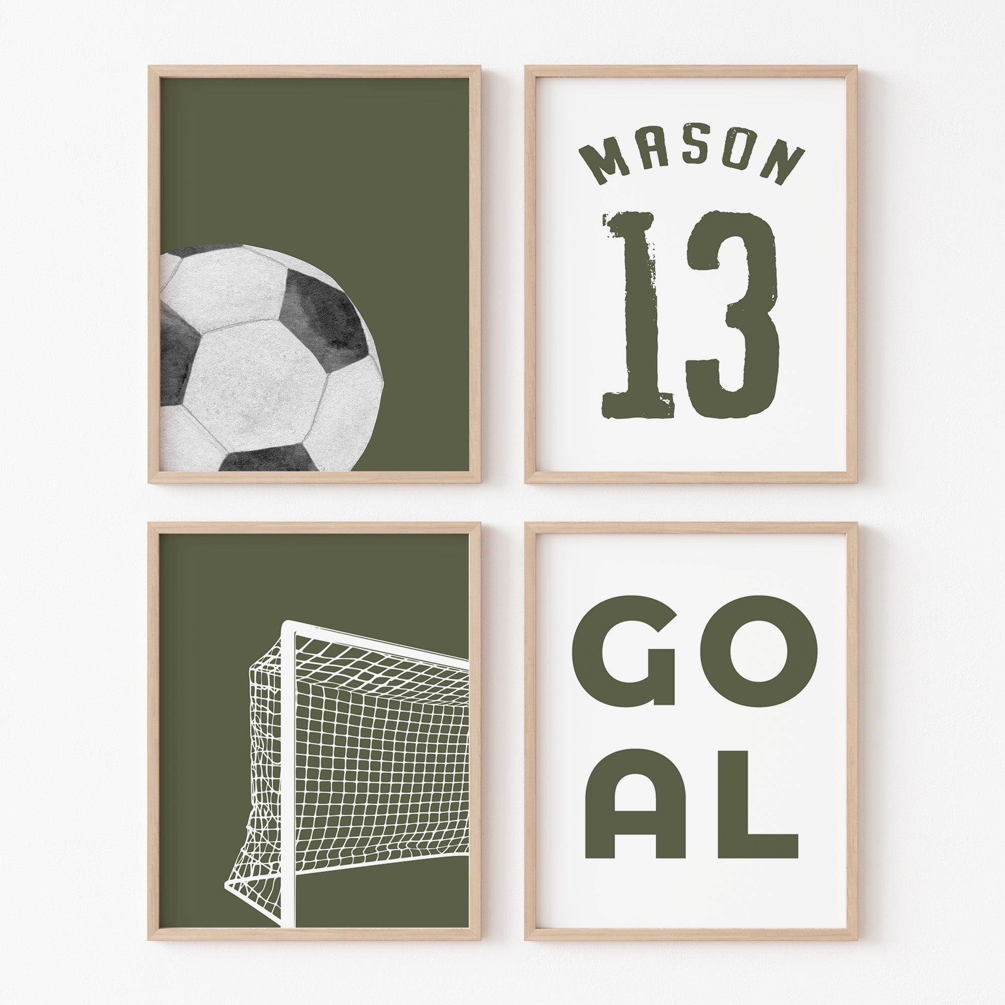 Personalised football shirt digital print with custom name and number